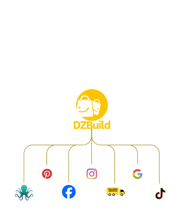 DZBuild متصل بكل الخدمات